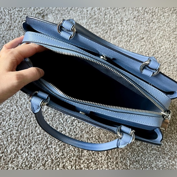 Coach Lillie Carryall Satchel Blue - Picture 4 of 6